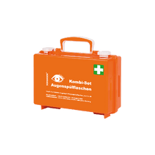 Kombi-Set Augenspülstation QUICK-CD orange
