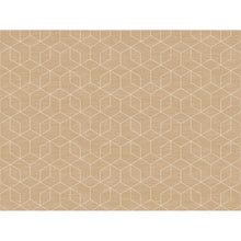 Die Bio-Dunicel-Tischsets 30 x 40 cm der Duni GmbH haben einen hellbraunen Hintergrund mit weißen, geometrischen Würfelmustern. So entsteht ein gewebter Look, der zu umweltfreundlichen Tischen oder nachhaltigem Dekor passt.