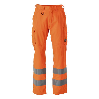 Hose, Schenkeltaschen, einfarbig Hose