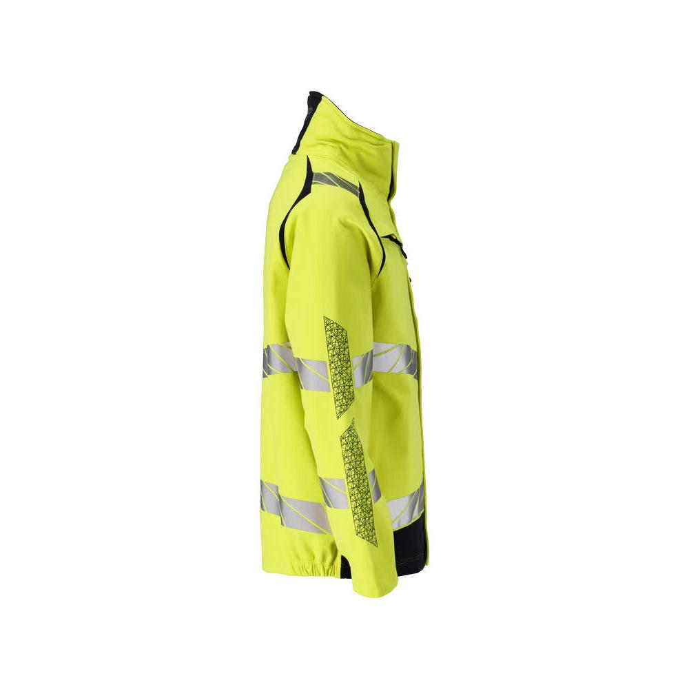 Jacke, ULTIMATE STRETCH Arbeitsjacke Multisafe, hi-vis gelb/schwarzblau