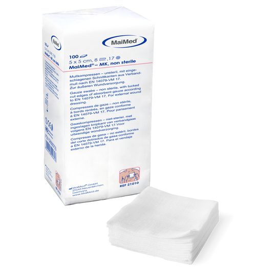 MaiMed-MK-unsteril Mullkompressen zu 100 St./Papiertüte