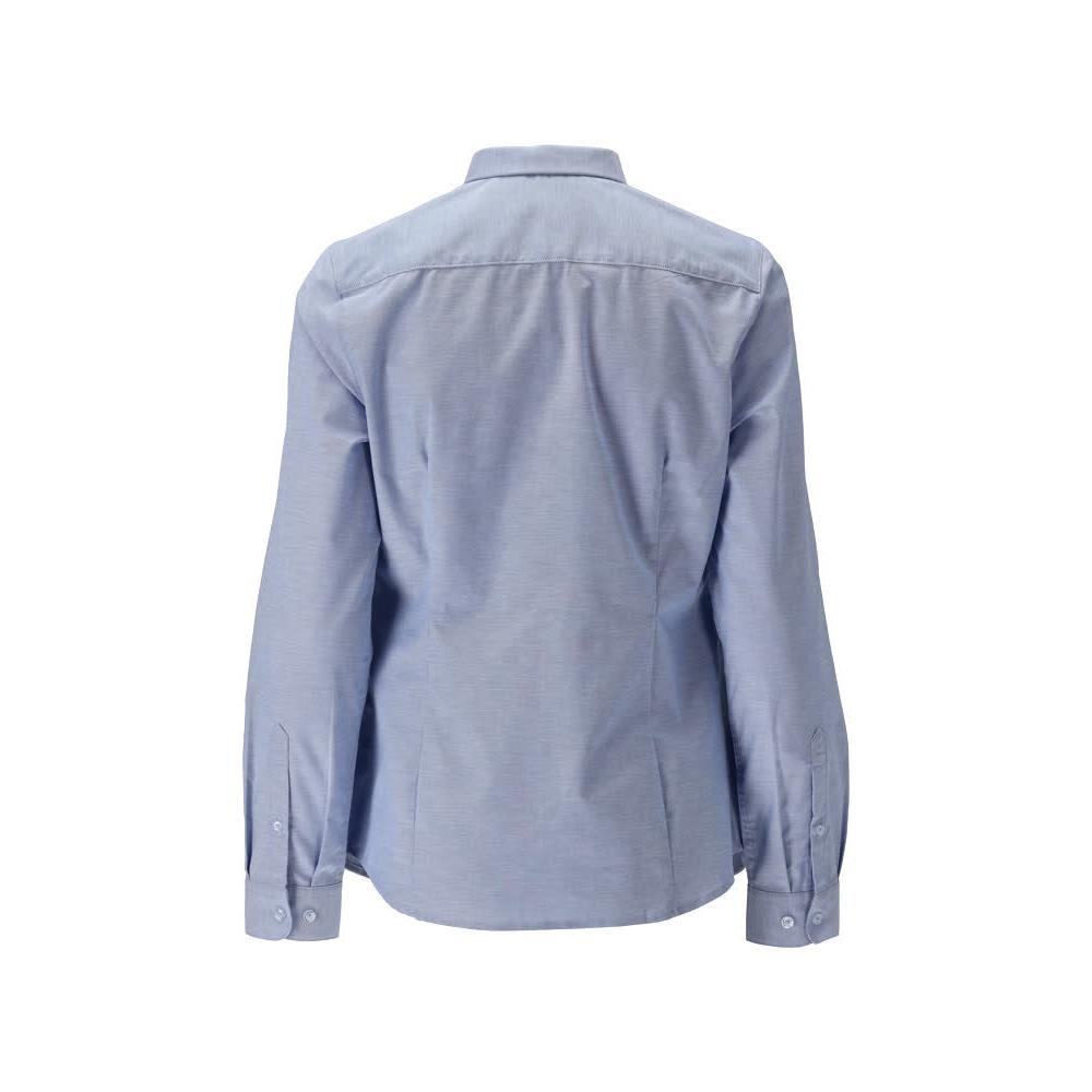Hemd, klassische Damenpassform, Stretch Damenbluse, hellblau