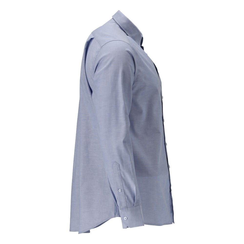 Hemd, moderne Passform, Stretch, hellblau