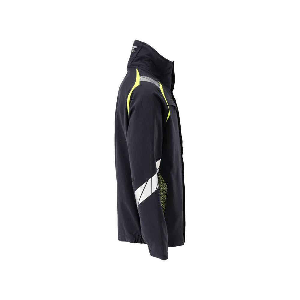 Jacke, ULTIMATE STRETCH Arbeitsjacke Multisafe, schwarzblau/hi-vis gelb