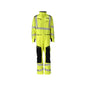 Overall, knee pockets, stretch inserts combination Multisafe, hi-vis yellow/black-blue