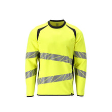 Sweatshirt, moderne Passform Sweatshirt Multisafe, hi-vis gelb/schwarzblau