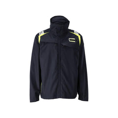 Jacke, Stretch-Einsätze Arbeitsjacke Multisafe, schwarzblau/hi-vis gelb