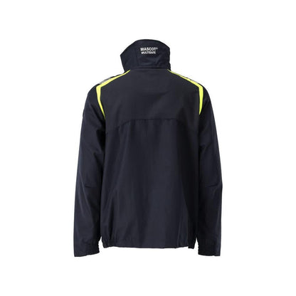 Jacket, stretch inserts Multisafe work jacket, black blue/hi-vis yellow