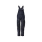 Dungarees, knee pockets, stretch inserts Multisafe dungarees, black blue/hi-vis yellow