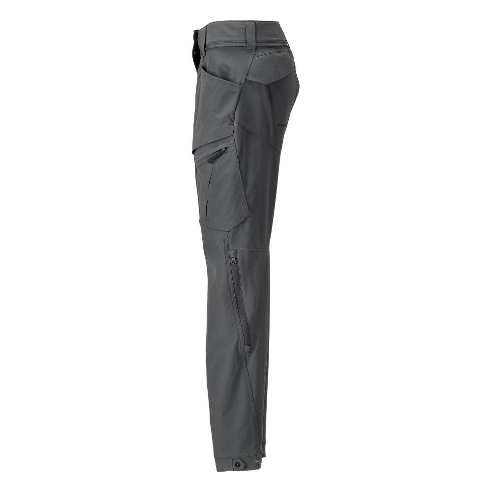 Funktionshose, stretch, Damenpassform Hose, Anthrazitgrau