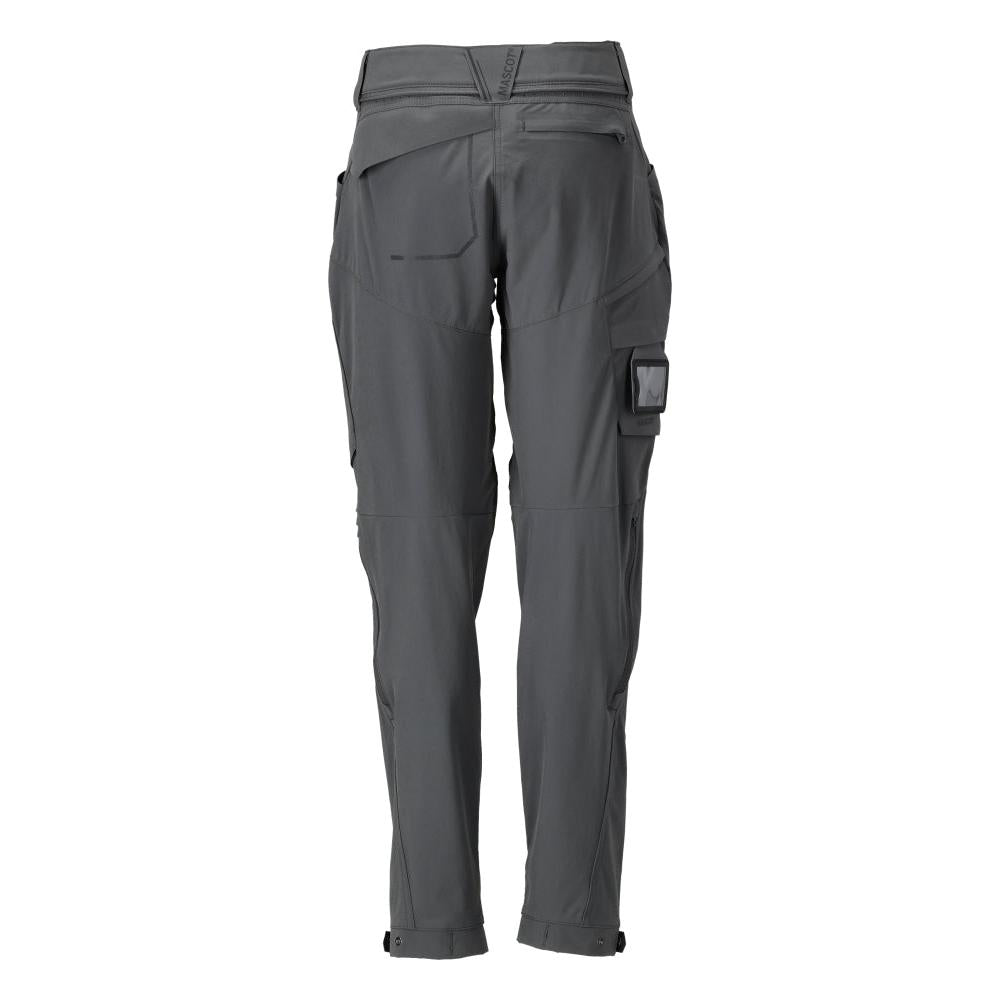 Funktionshose, stretch, Damenpassform Hose, Anthrazitgrau