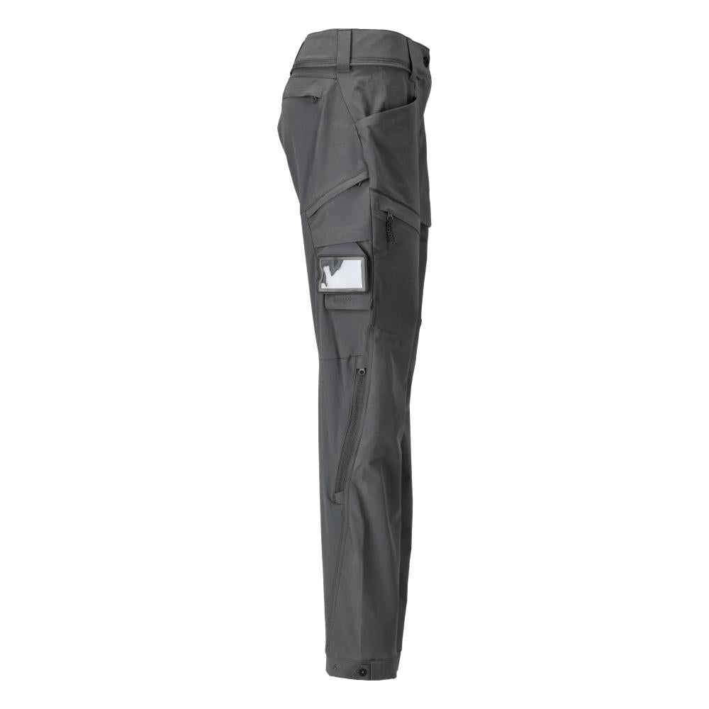 Funktionshose, stretch, Damenpassform Hose, Anthrazitgrau