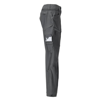 Funktionshose, stretch, Damenpassform Hose, Anthrazitgrau