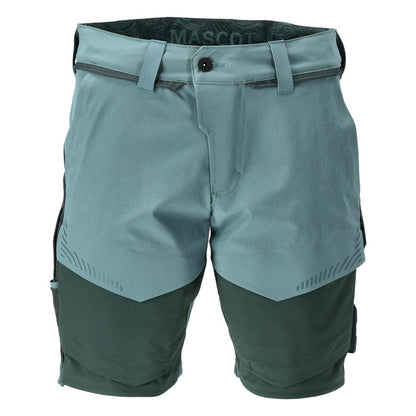 Shorts, Stretch, geringes Gewicht Shorts, helles waldgrün/waldgrün