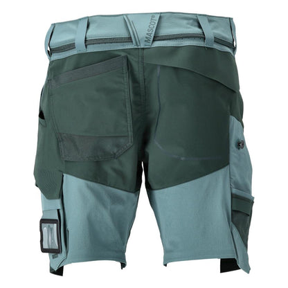 Shorts, Stretch, geringes Gewicht Shorts, helles waldgrün/waldgrün