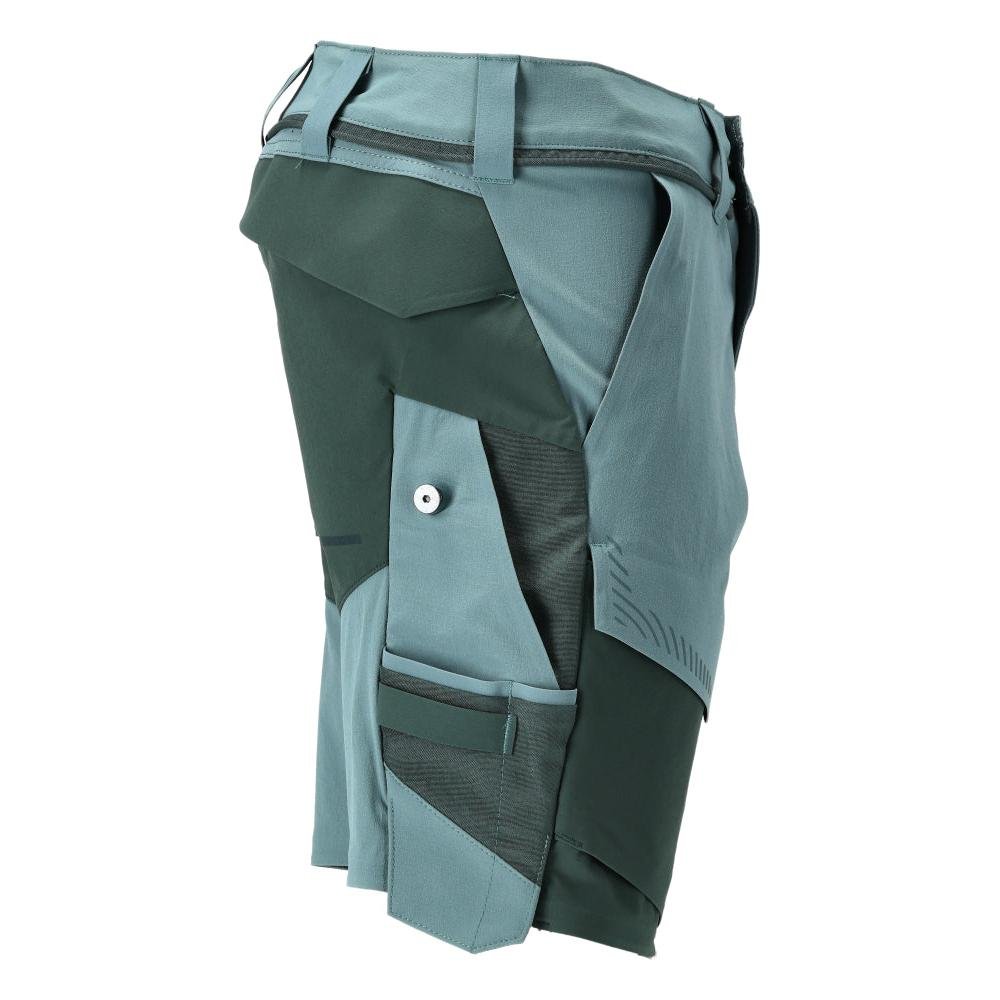 Shorts, Stretch, geringes Gewicht Shorts, helles waldgrün/waldgrün