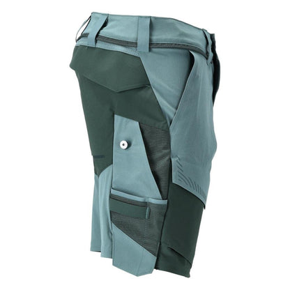 Shorts, Stretch, geringes Gewicht Shorts, helles waldgrün/waldgrün