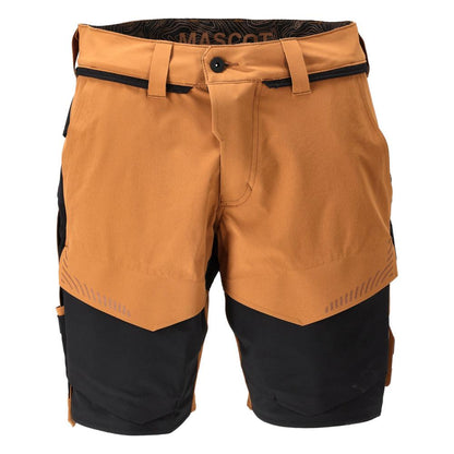 Shorts, Stretch, geringes Gewicht Shorts, nussbraun/schwarz