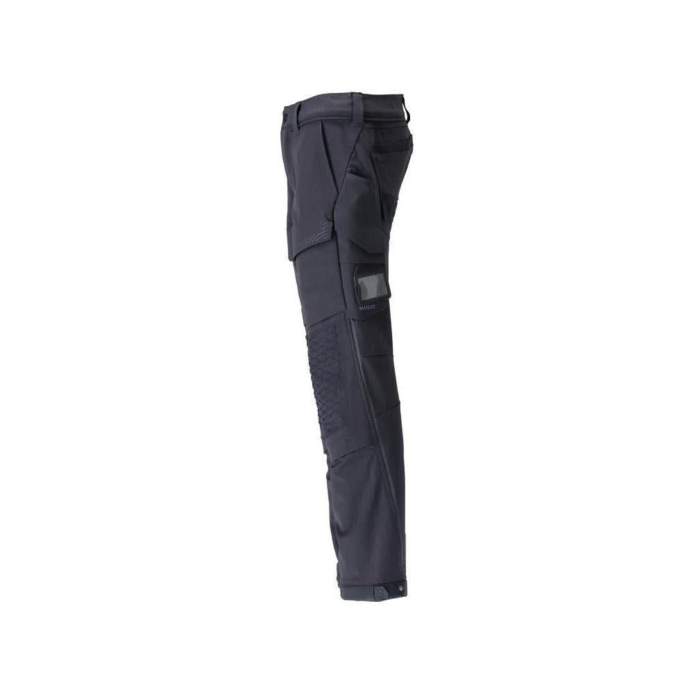 Hose,Knietaschen,strapazierfähig,Stretch Hose, schwarzblau