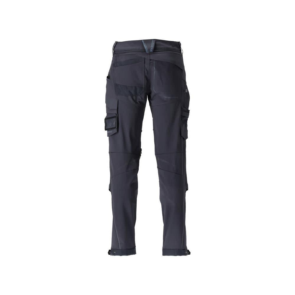 Hose,Knietaschen,strapazierfähig,Stretch Hose, schwarzblau