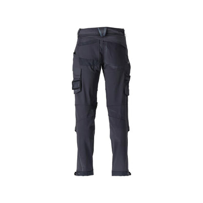Hose,Knietaschen,strapazierfähig,Stretch Hose, schwarzblau