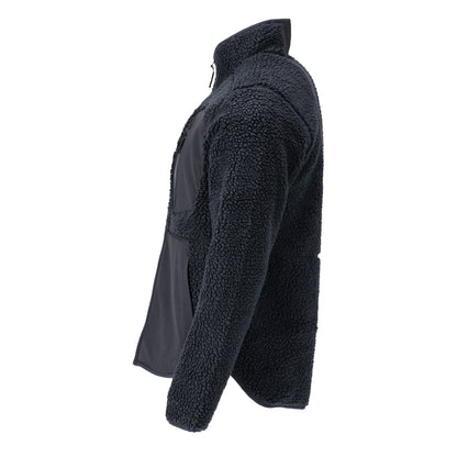 Faserpelz Jacke mit Reißverschluss Faserpelzjacke