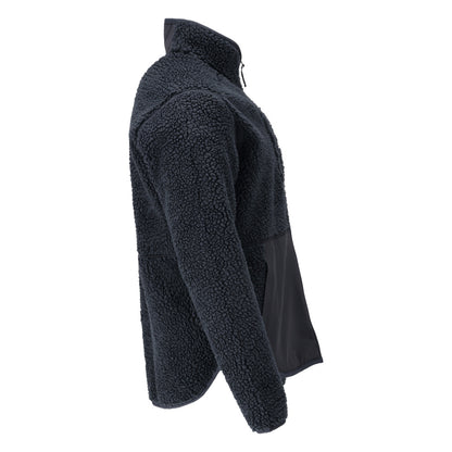 Faserpelz Jacke mit Reißverschluss Faserpelzjacke