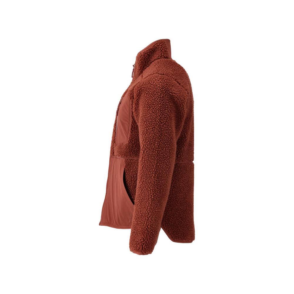 Faserpelz Jacke mit Reißverschluss Faserpelzjacke