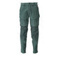 Pants with knee pockets, ULTIMATE STRETCH pants, forest green
