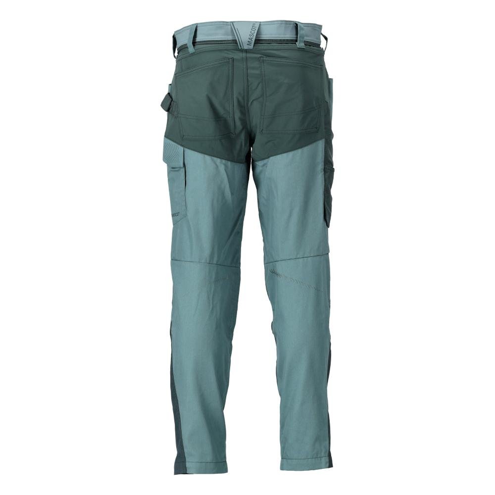 Hose mit Knietaschen Hose, helles waldgrün/waldgrün