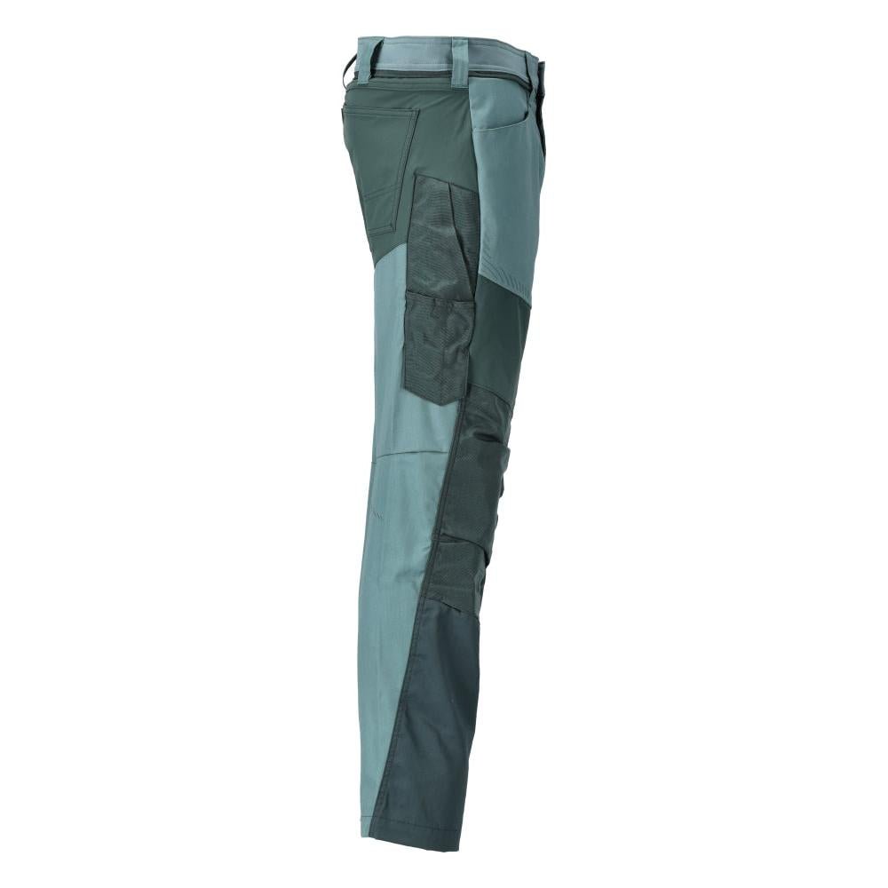 Hose mit Knietaschen Hose, helles waldgrün/waldgrün