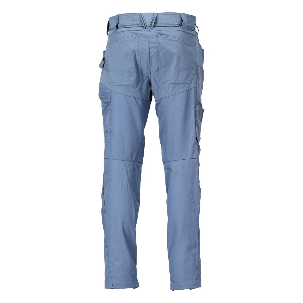 Hose mit Knietaschen Hose, steinblau