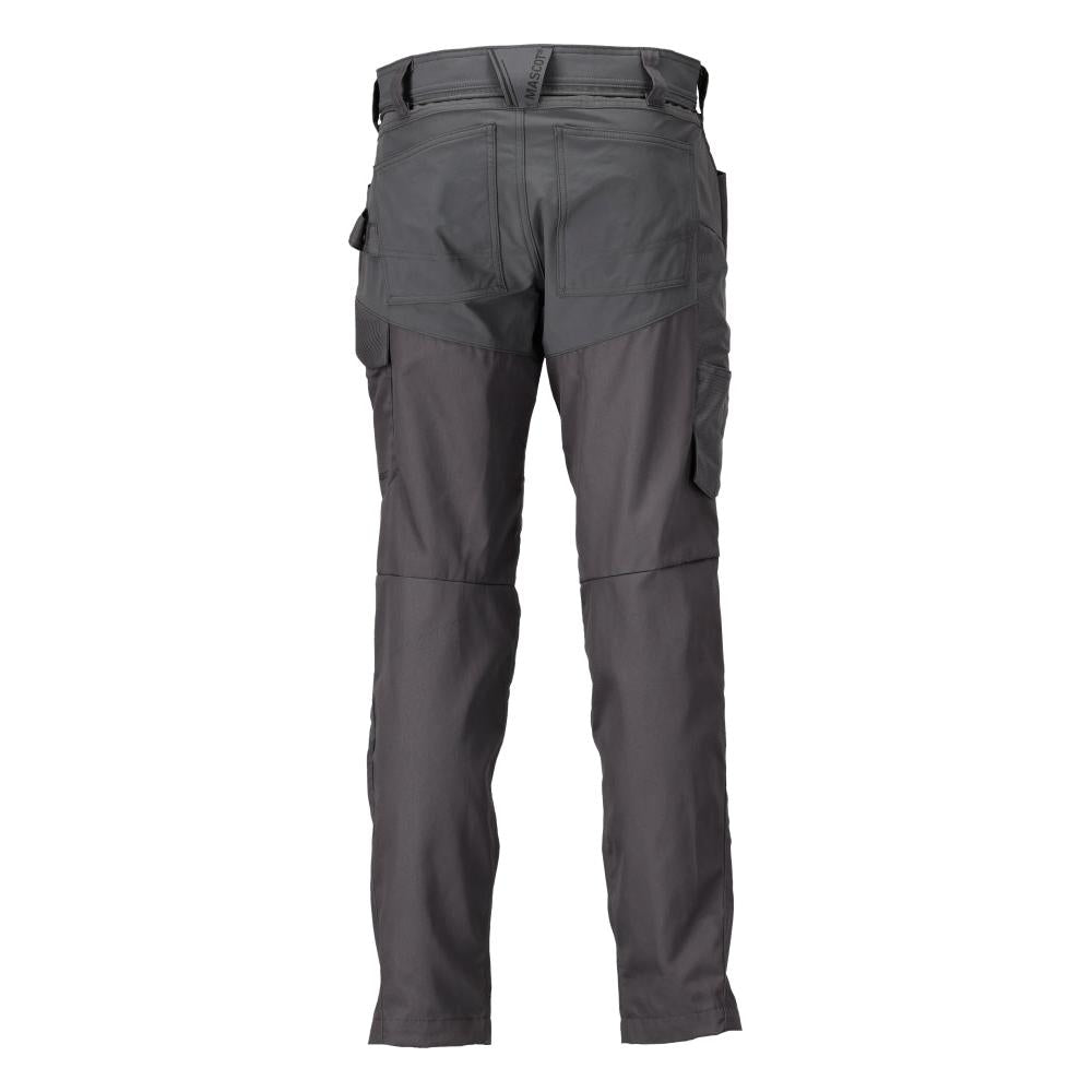 Hose mit Knietaschen Hose, Anthrazitgrau