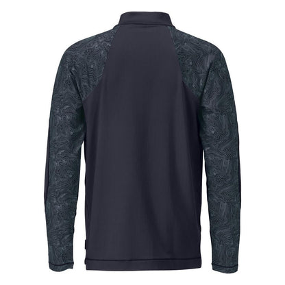 T-Shirt, Langarm, kurzem Reißverschluss T-shirt