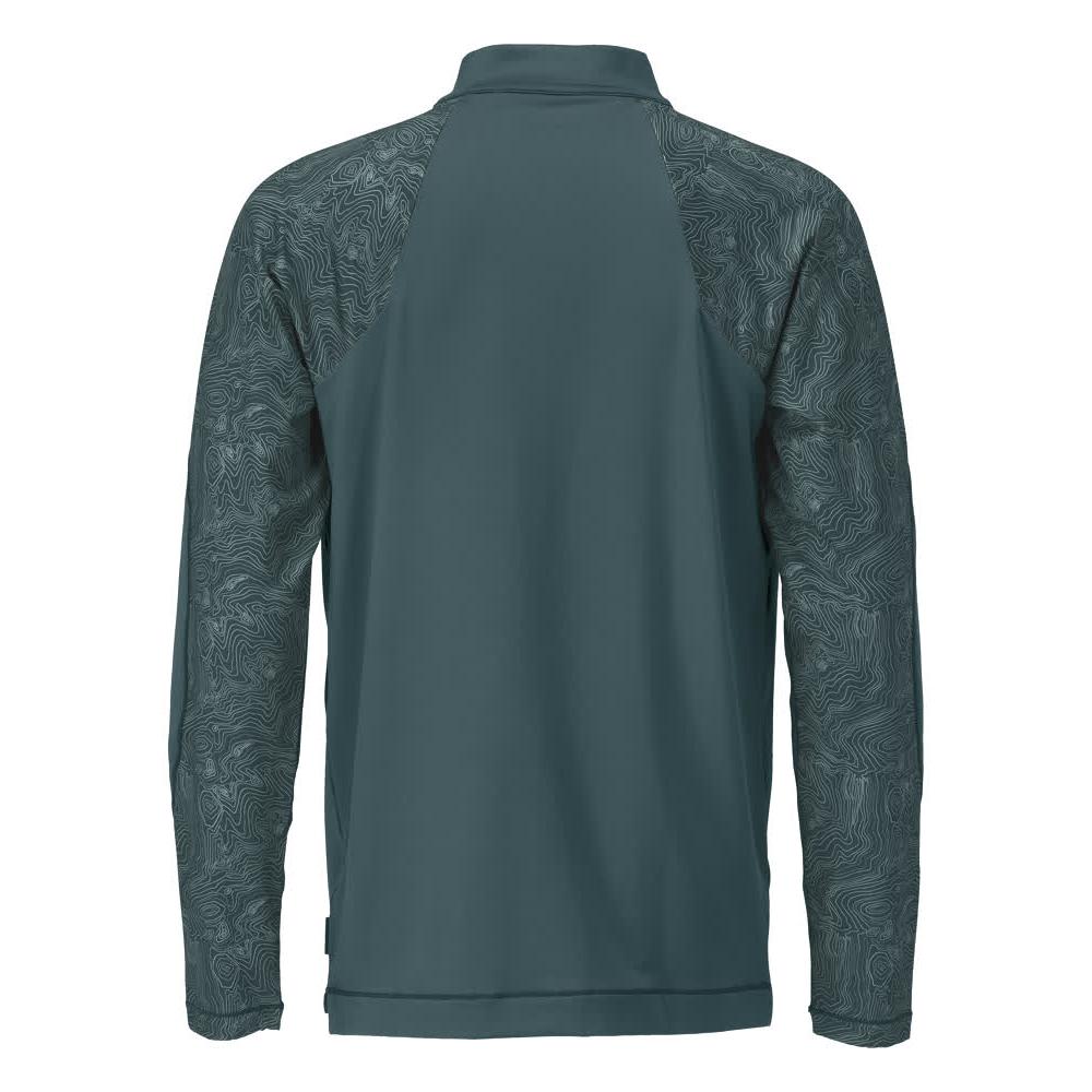 T-Shirt, Langarm, kurzem Reißverschluss T-shirt