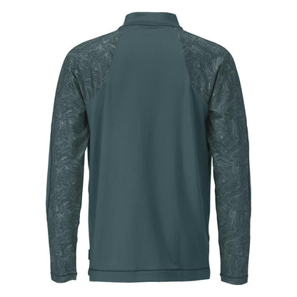 T-Shirt, Langarm, kurzem Reißverschluss T-shirt