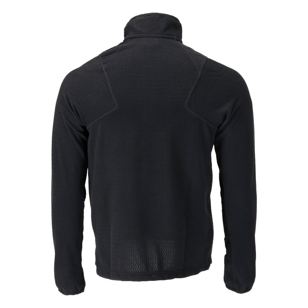 Microfleece Pullover mit kurzum Zipper Microfleecejacke