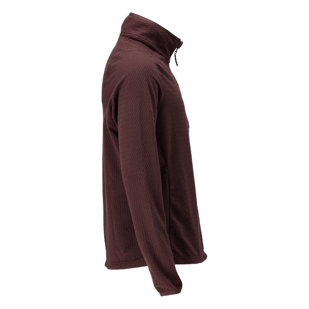 Microfleece Pullover mit kurzum Zipper Microfleecejacke
