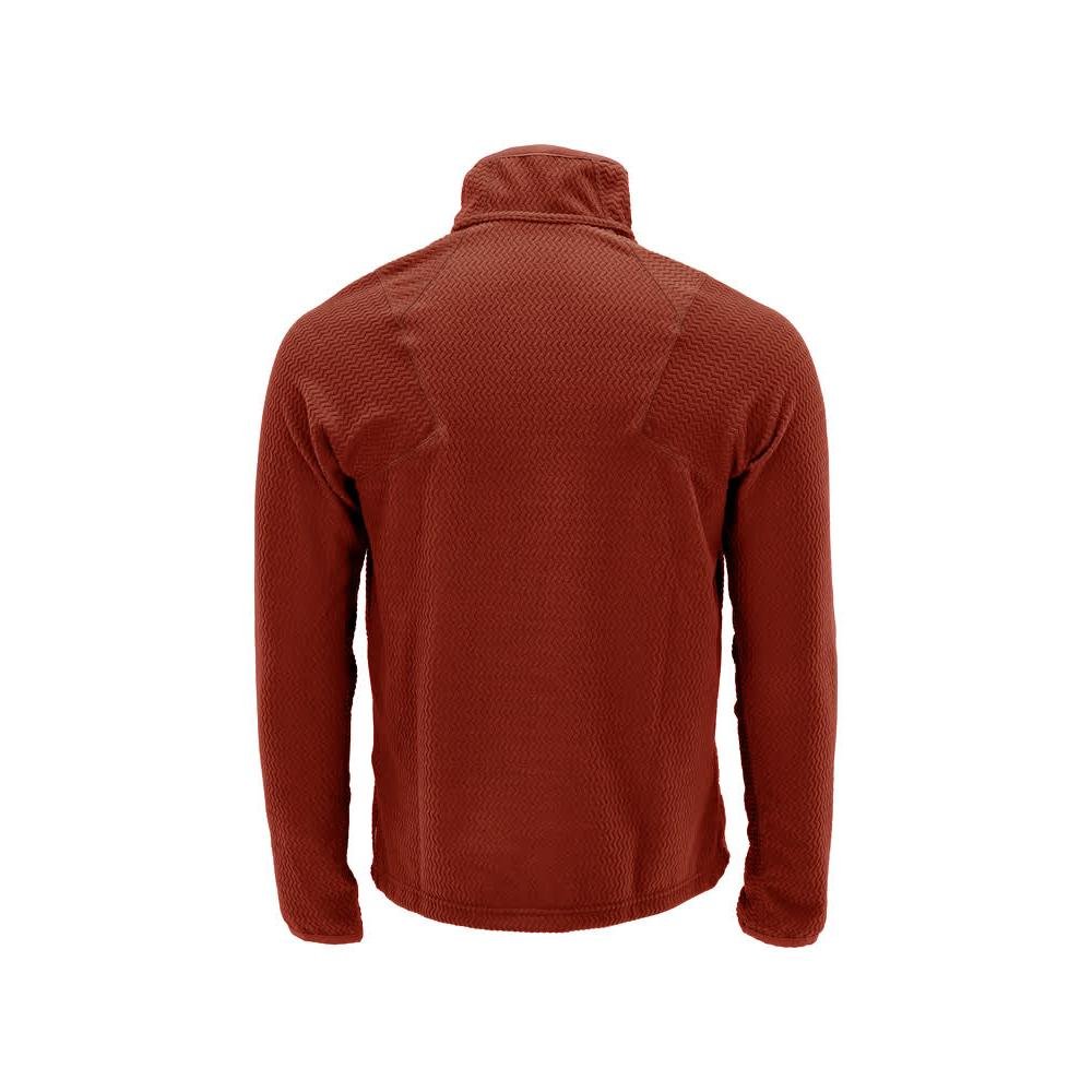 Microfleece Pullover mit kurzum Zipper Microfleecejacke