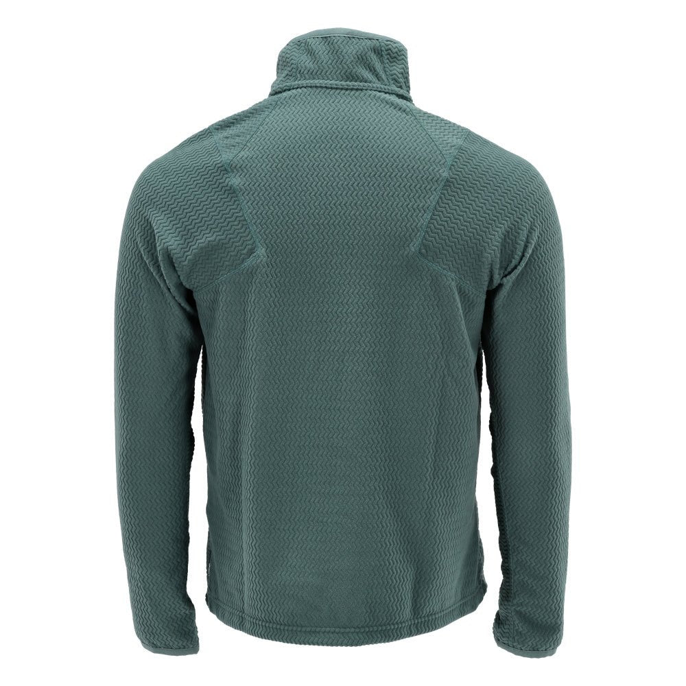 Microfleece Pullover mit kurzum Zipper Microfleecejacke