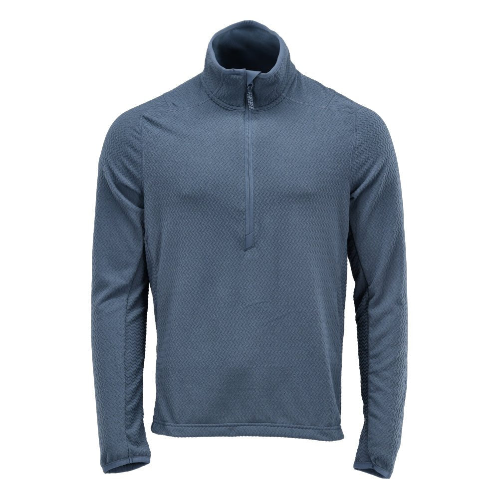 Microfleece Pullover mit kurzum Zipper Microfleecejacke