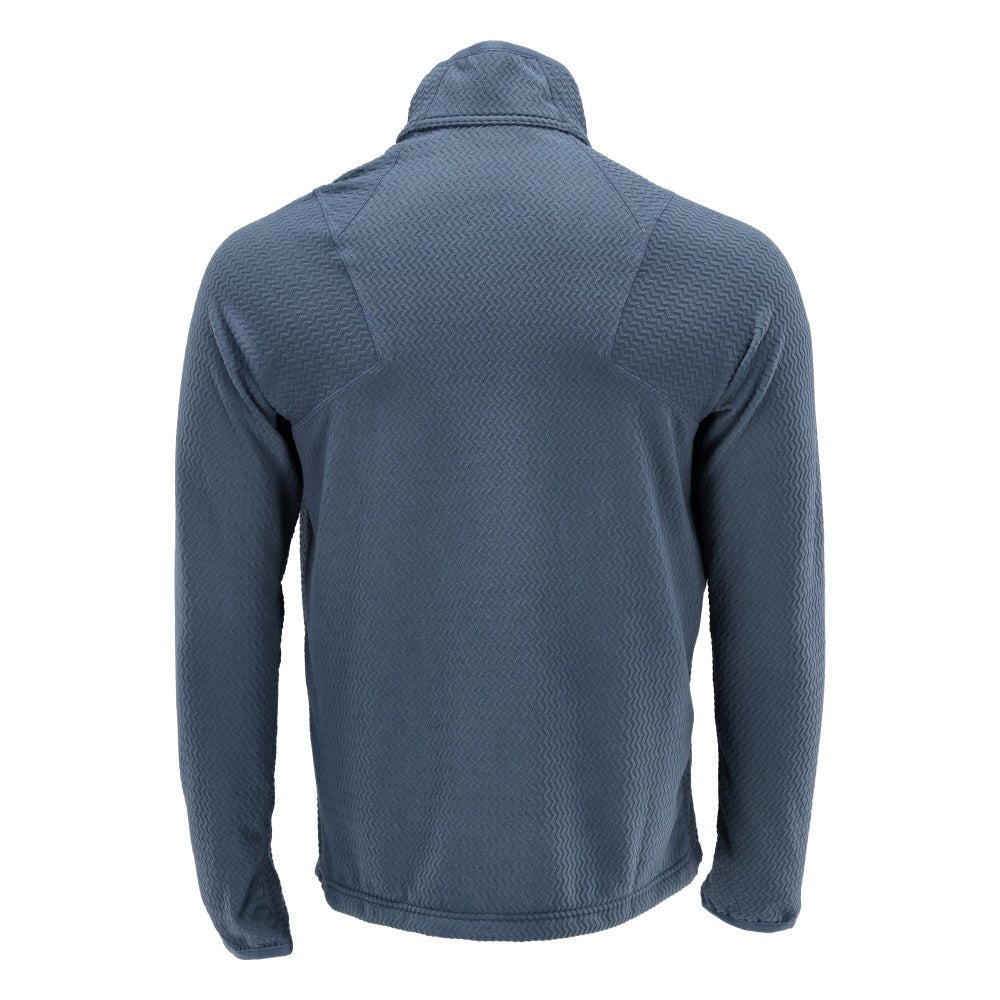 Microfleece Pullover mit kurzum Zipper Microfleecejacke