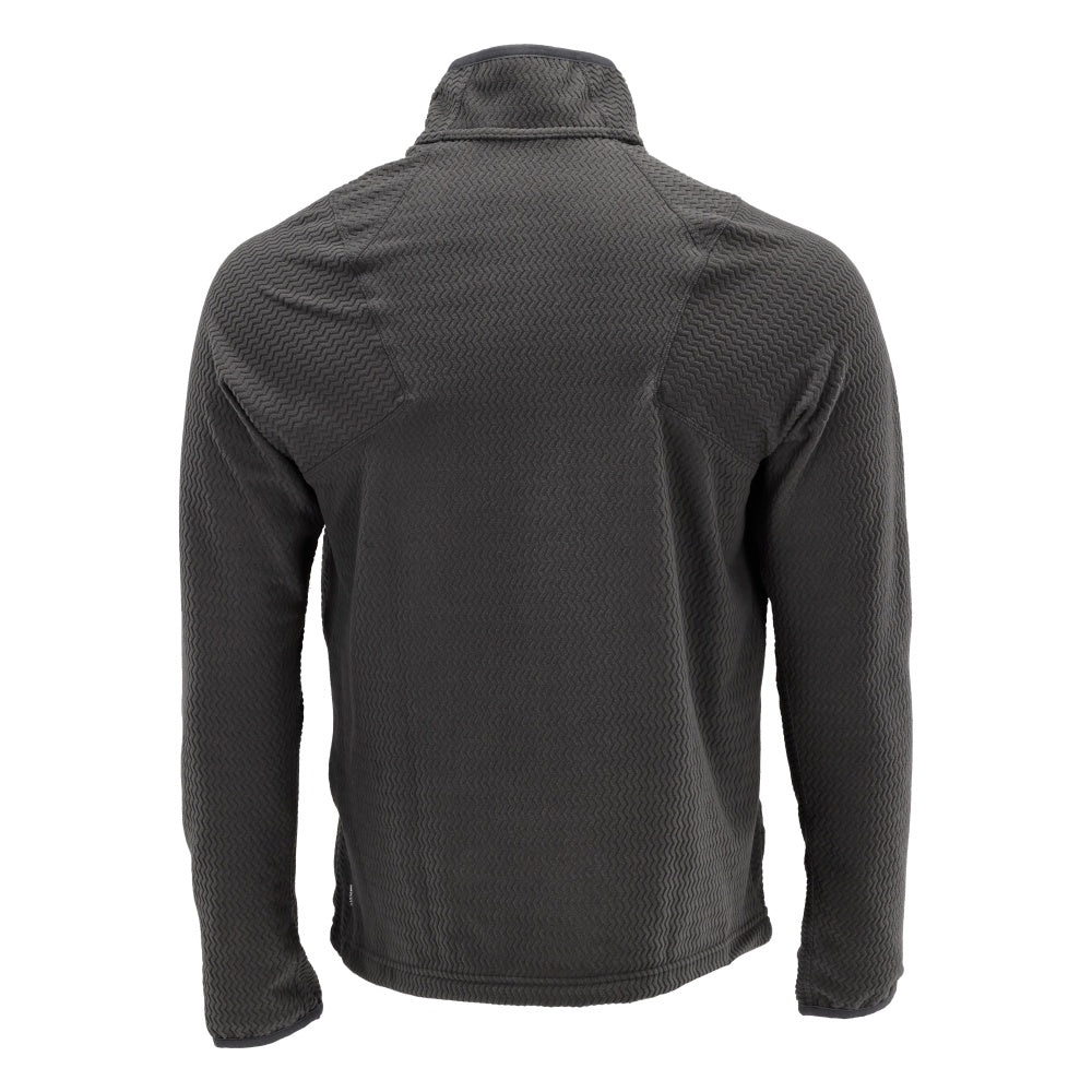 Microfleece Pullover mit kurzum Zipper Microfleecejacke