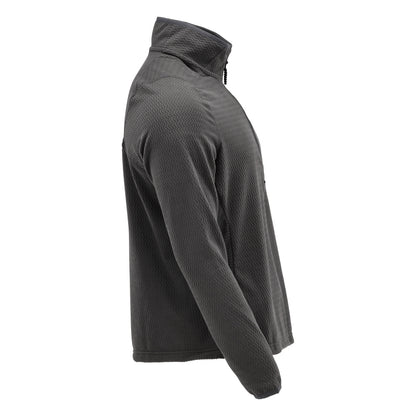 Microfleece Pullover mit kurzum Zipper Microfleecejacke