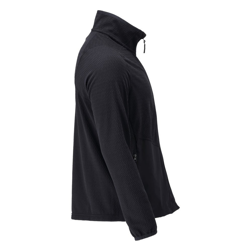 Microfleece Pullover mit Reißverschluss Microfleecejacke