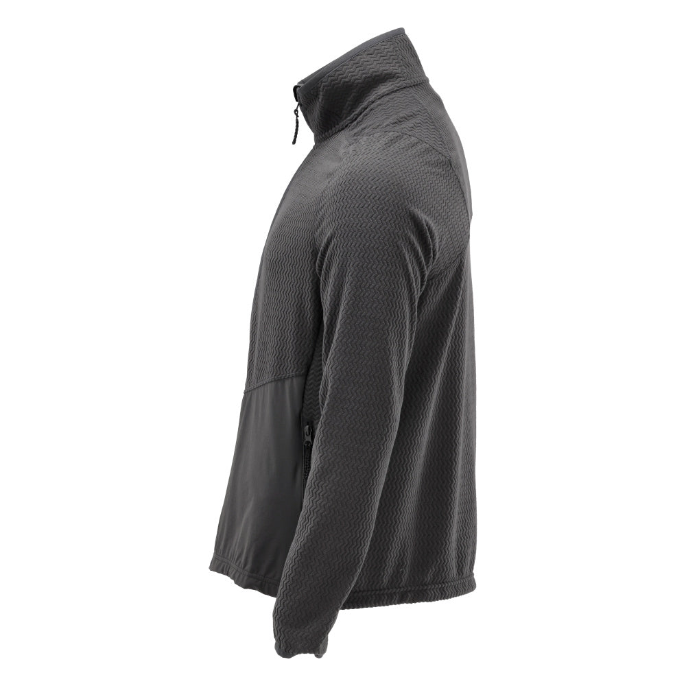 Microfleece Pullover mit Reißverschluss Microfleecejacke