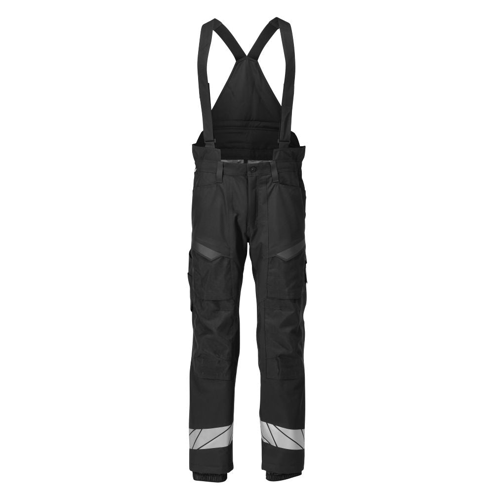 Winter trousers with knee pockets, CLIMASCOT® winter trousers