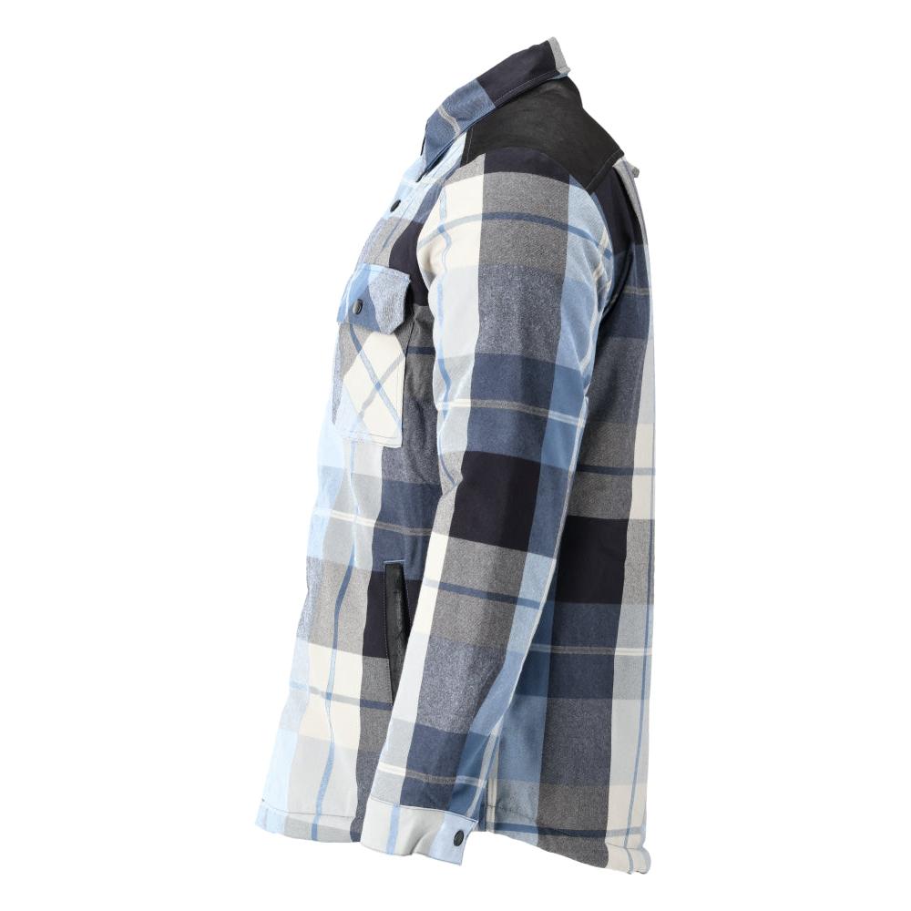 Hemd, kariert, Faserpelz Futter Thermohemd