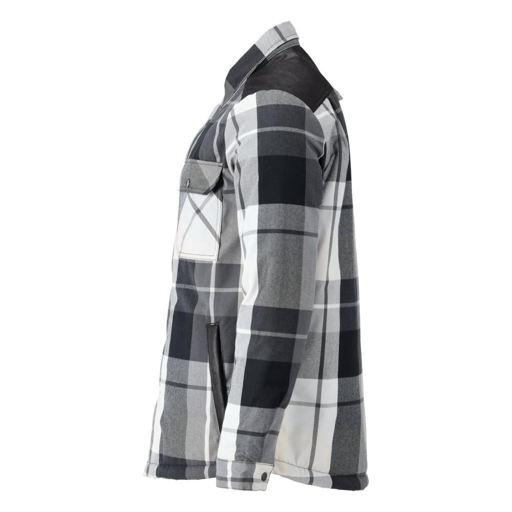 Hemd, kariert, Faserpelz Futter Thermohemd