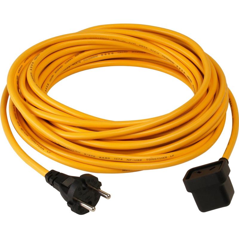 Numatic Zuleitung 2-adrig, 10 m x 1,50 mm, NuCable, gelb | Packung (1 Stück)